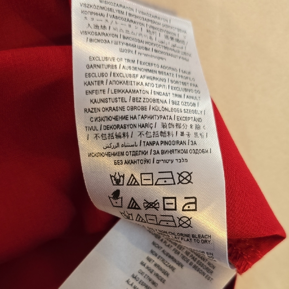 Guess Red Off-Shoulder Mini Dress - Picture 7 of 11
